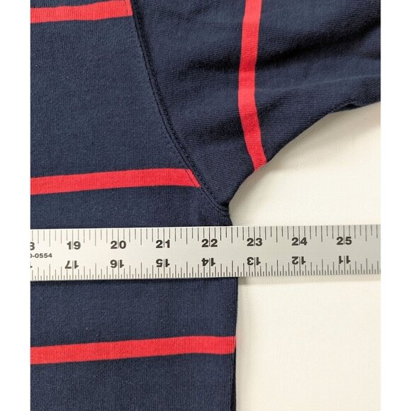 Vintage Regatta Sports Clipper Men's Striped T-Shirt With Embroidered Badge Sz L - Picture 5 of 8